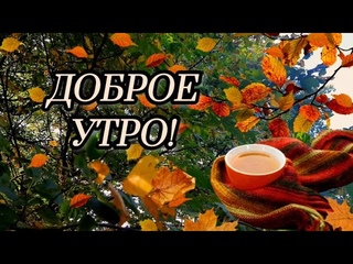 Доброе утро, суббота!☕🍁 25 сентября. Хороших выходных!🍁🍂🍁
