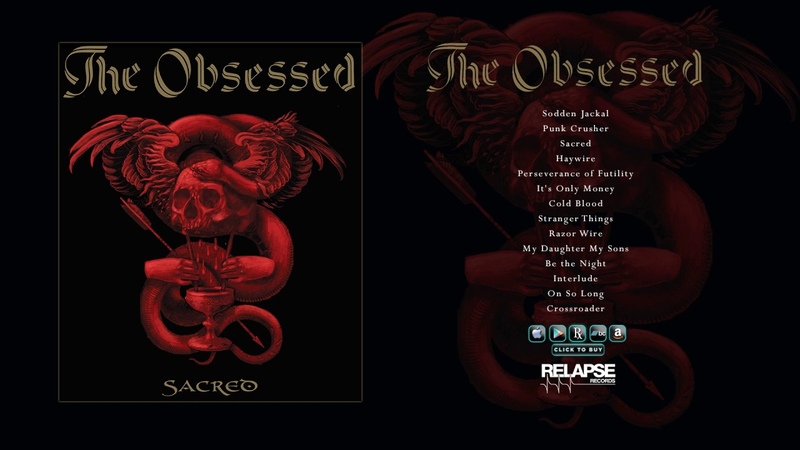 THE OBSESSED Sacred Full Album Stream.