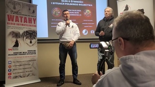 Andrzej Poneta i Zbyszek Modrzejewski na Konferencji w Radomiu19/03/2022. Obejrzyj z uwag. #WGO
