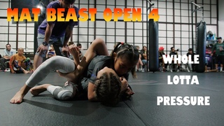 Mat Beast Open 4: NoGi Jiu Jitsu Tournament Intermediate -55 Berlin Monfils vs Bella Tellez