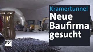 Baustopp am Kramertunnel: Jetzt wird eine neue Baufirma gesucht | Abendschau | BR24