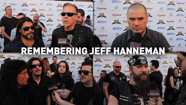 Memories of SLAYERs Jeff Hanneman ( Metallica, Pantera, Anthrax, Stone Sour, Zakk Wylde and
