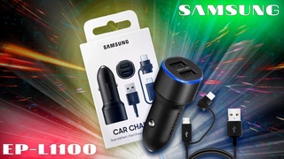 АВТОМОБИЛЬНОЕ ЗАРЯДНОЕ УСТРОЙСТВО SAMSUNG EP-L1100 | ЧЕСТНЫЙ ОБЗОР
