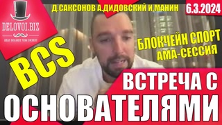 BCS полная презентация на русском: Саксонов, Дидовский, Манин