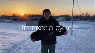 Что такое сноускейт