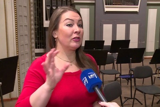 Montserrat Marti and Nomeda Kazlaus, Concerts in Vilnius 2015, interview