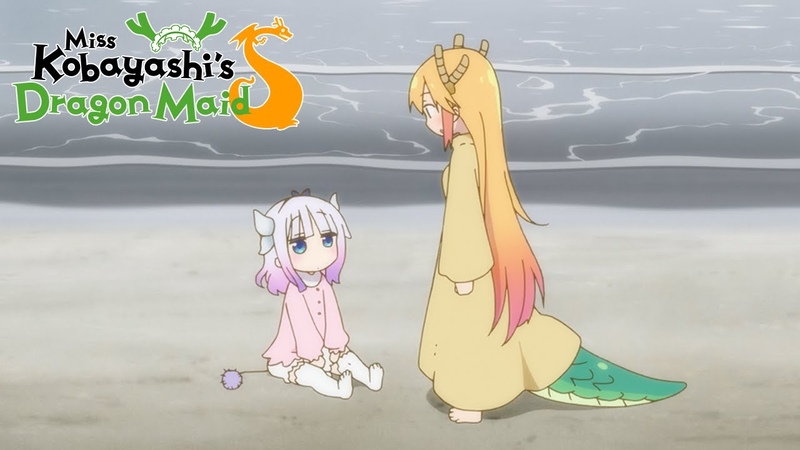 Tohru and Kanna First Meet, Miss Kobayashis Dragon Maid