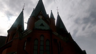 Собор в Вастервик Швеция, как символ всей лжи об истории христианства. прогулки по Швеции.
