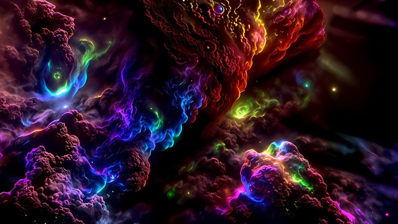 AI Manifest: The Most Beautiful Space Visualization on the Internet, 4 K UHD, 24