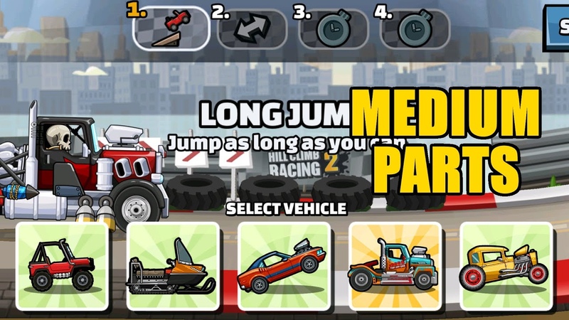 Hill Climb Racing 2 MEDIUM PARTS ( Art Of