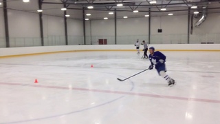 Max Ivanov working with Leo Komarov and Veli-Matti Savinainen