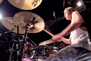 Lindsey Raye Ward - Sia - Chandelier (DRUMS ONLY)