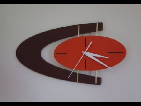 Easy Retro Clock Build ( A CNC