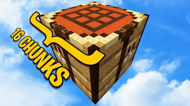 Minecraft But Its One Big