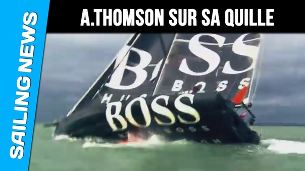 Alex Thomson marche sur sa quille, Imoca Hugo