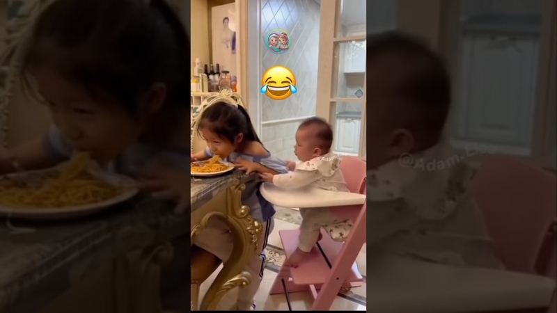 Sneaky Snackers: Babies Stealing Food , Adam And