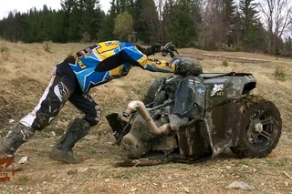 Quad ATV UTV CFmoto HTW Best Crashes Fails Compilation 2017