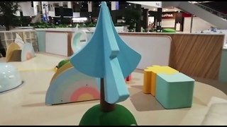 Детская игровая зона в ТРК г.Омск