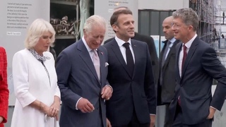 King Charles and Queen Camilla pay visit to see Notre Dame cathedral restoration