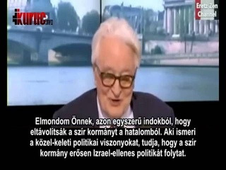 Roland Dumas - Angliban terveltk ki a lzadk invzijt Szria ellen - .