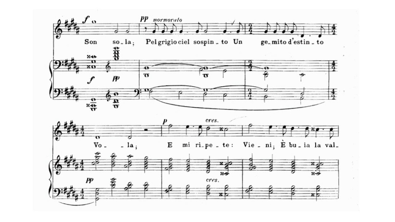 Nebbie( Respighi) 성악반주 Piano