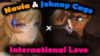 Navia & Johnny Cage - International Love // Genshin Impact Edit