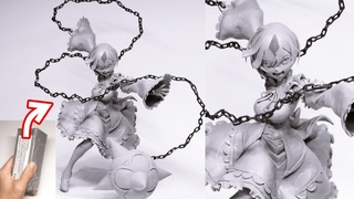 【リゼロ】鬼化レムのフィギュアを作ってみた【粘土】the Making of Rem Figure - Re:ZERO -Starting Life in Another World.