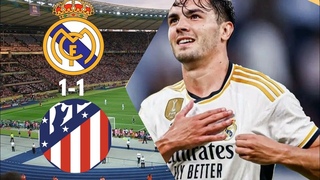 Real Madrid 1 1 Atletico Madrid ALL GOALS BEST MOMENTS BRAHIM DIAZ