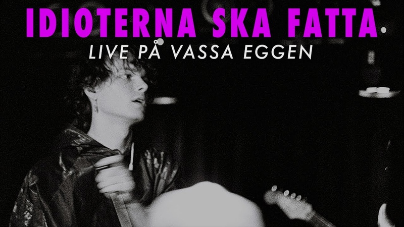 Elias Emanuel Idioterna ska fatta Live på Vassa