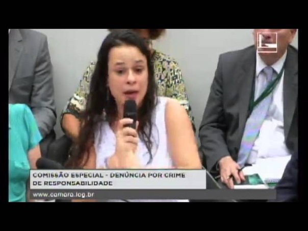 Depoimento de Janaína Paschoal na Comissão do