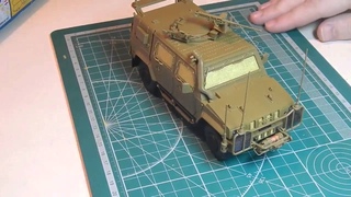 IVECO LMV Lince ITALERI Часть №5 Впечатление о модели и подготовка к покраске!