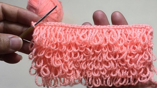 Super Amazing Finger Crochet Model | very easy crochet baby blanket model | Easy knitting