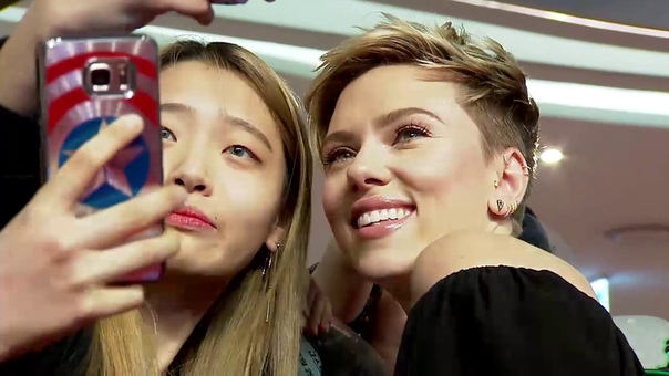 GHOST IN THE SHELL Seoul Premiere Red Carpet Scarlett