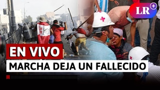 🚨 ÚLTIMO MINUTO: Confirman primer fallecido en marcha de hoy en Arequipa | EN VIVO