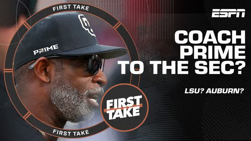 IM THINKING LSU Stephen A. thinks Deion Sanders is DESTINED for the SEC , First