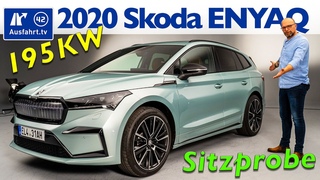 2021 Skoda ENYAQ iV Founder Edition - Weltpremiere, Sitzprobe, Debut, kein Test, alle Fakten