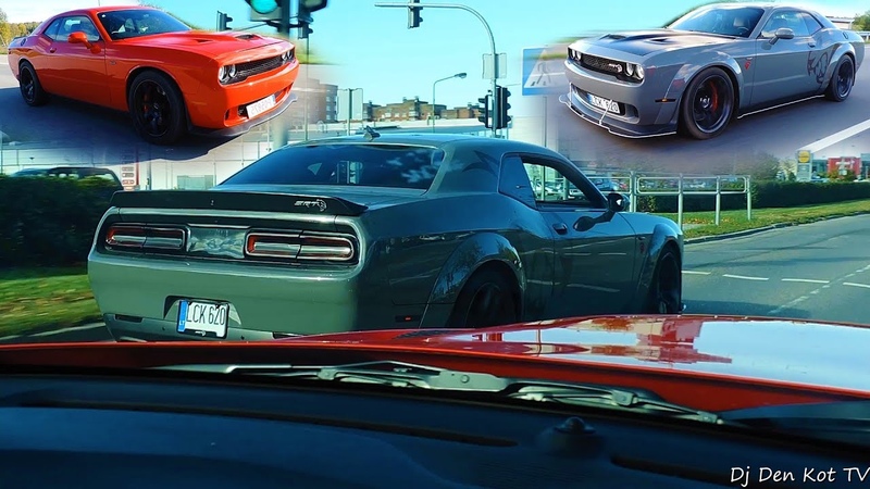 2 Hellcats on the Streets of Klaipeda (