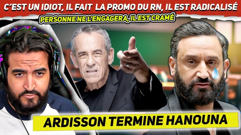 Ardisson atomise Hanouna et TPMP Je suis ravi que C8 s arrête, il est cramé et