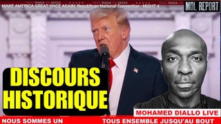 REDIFFUSION-DISCOURS COMPLET DE DONALD TRUMP - CONVENTION NATIONALE RÉPUBLICAINE-RNC 2024-MDL MEDIA