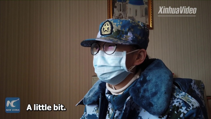 Female navy nurses assist with coronavirus fight in