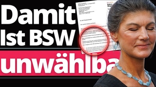 Wahnsinn: BSW zerlegt sich KOMPLETT selbst!