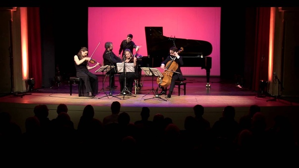 ATOS Trio: Brahms Piano Quartet No. 1 in g minor, IV. Rondo alla zingarese:
