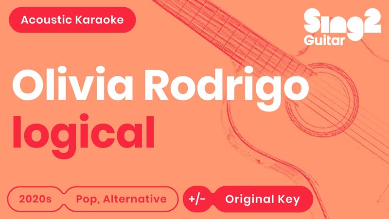 Olivia Rodrigo logical ( Acoustic