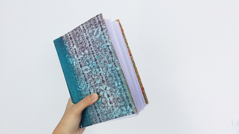 DIY Art Journal Tutorial For Beginners Step By Step