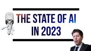 State of AI 2023: Highlights of 163 Page Report + Eureka Self-Improvement, MEG, Suno AI and GPT F