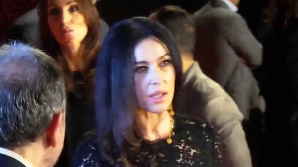 Monica Bellucci Bond Girl in Spectre Red Carpet at Rome Film