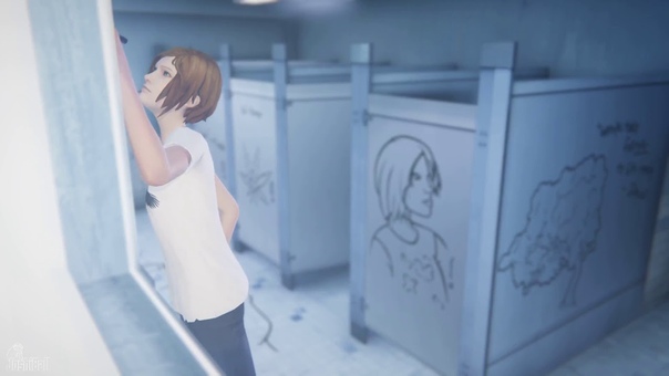 Life is Strange: Before the Storm Chloe Tagging the Bathroom ( Title