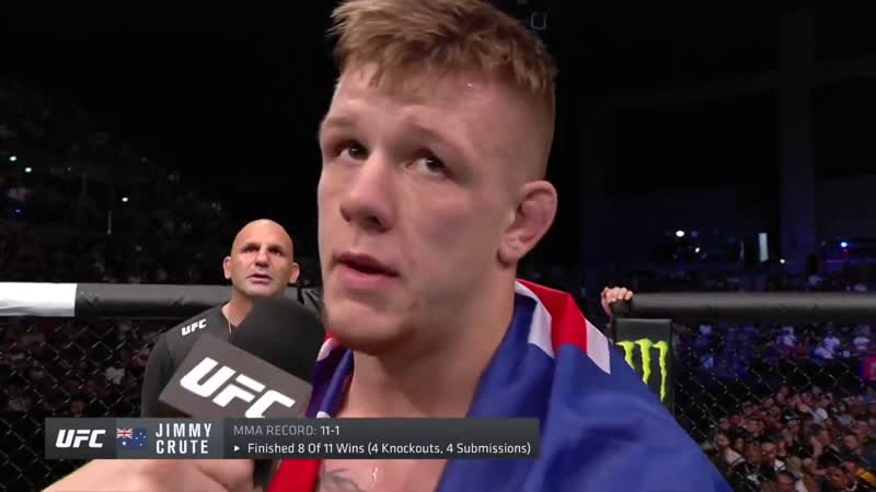 UFC Auckland: Jimmy Crute Octagon
