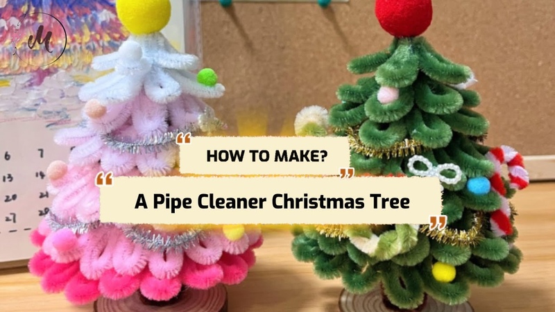 DIY Pipe Cleaner Christmas Tree