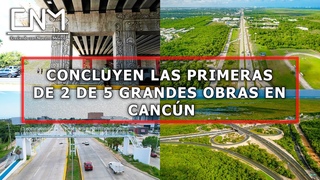Abren al pblico el Distribuidor Aeropuerto Cancn y Bulevar Colosio, Cancn Quintana Roo